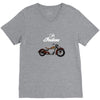 indian motorcycles retro V-Neck Tee