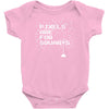 pixels are for squares Baby Onesie
