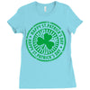 happy saint patrick day Ladies Fitted T-Shirt