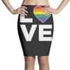 lgbt love Pencil Skirts