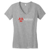 movie t shirt inspired by the film   the fly movie Women's V-Neck T-Shirt