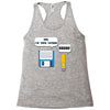 usb i am your father! funny geek computer Racerback Tank