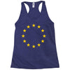 EU Stars Europe, European Union Flag, Symbol, Sign Racerback Tank