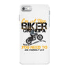 I'm A Nice Biker Grandpa So If I'm An Asshole To You You Need To Ask Y iPhone 7 Case