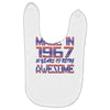 made in 1967 50 years of being awesome Baby Bibs