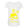 rocky 4 ivan drago homage Maternity Scoop Neck T-shirt