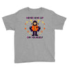 never give up Youth Tee