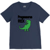 pregasaurus rex V-Neck Tee