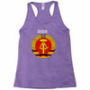 ddr logo blau Racerback Tank