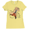 tintin Ladies Fitted T-Shirt