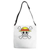 one piece skull Adjustable Strap Totes