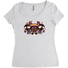 death puff girl Women's Triblend Scoop T-shirt