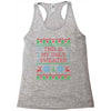 this is my ugly sweater Racerback Tank