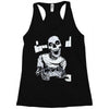 skull gamer Racerback Tank