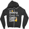 candy corn Zipper Hoodie