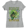 science needs your brain Ladies Fitted T-Shirt