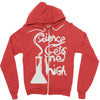 science gets me high Zipper Hoodie