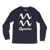 aquarius zodiac Long Sleeve Shirts