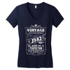 Vintage Aged To Perfection 1982 Women's V-Neck T-Shirt