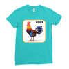 cock Ladies Fitted T-Shirt