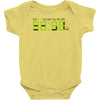 nope o'clock Baby Bodysuit