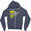 make your mark dog Zipper Hoodie