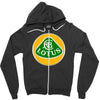 marvelous lotus Zipper Hoodie
