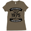 Premium Vintage  1975 Ladies Fitted T-Shirt