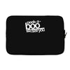 peek a boo, i see you Laptop sleeve