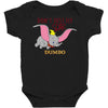 Don't Just Fly Soar Dumbo Baby Bodysuit