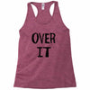 over it slim fit Racerback Tank