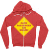dark passenger on board Zipper Hoodie