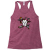 masked chaos Racerback Tank