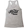 The Real Boss Racerback Tank