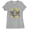 sailing with death Ladies Fitted T-Shirt