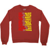 fight, dream, lead! Crewneck Sweatshirt