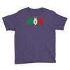 bat man mexican flag mexico logo Youth Tee