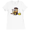 science wizard Ladies Fitted T-Shirt
