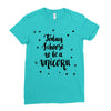 today i choose to be a unicorn Ladies Fitted T-Shirt