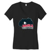 team america Women's V-Neck T-Shirt