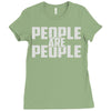 people are people Ladies Fitted T-Shirt