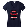Some People Have To Wait A Life Time Too Meet Their Favorite Football Women's V-Neck T-Shirt