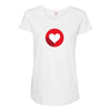 FAHRIE77 Maternity Scoop Neck T-shirt