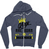 Kings Are Born In December Zipper Hoodie