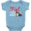 Just A Girl In Love With Her Heavy Equipment Operator Baby Bodysuit