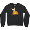 corgi pumpkin Crewneck Sweatshirt