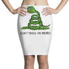 don't tread on memes Pencil Skirts