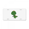 Cute Dinosaur License Plate