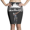 fortnite dab (white) Pencil Skirts