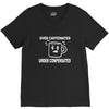 over caffeine V-Neck Tee